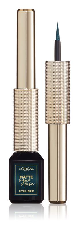 Loréal Paris Infaillible Superliner Matte Signature odstín 04 Emeraude Signature tekuté oční linky 3 ml