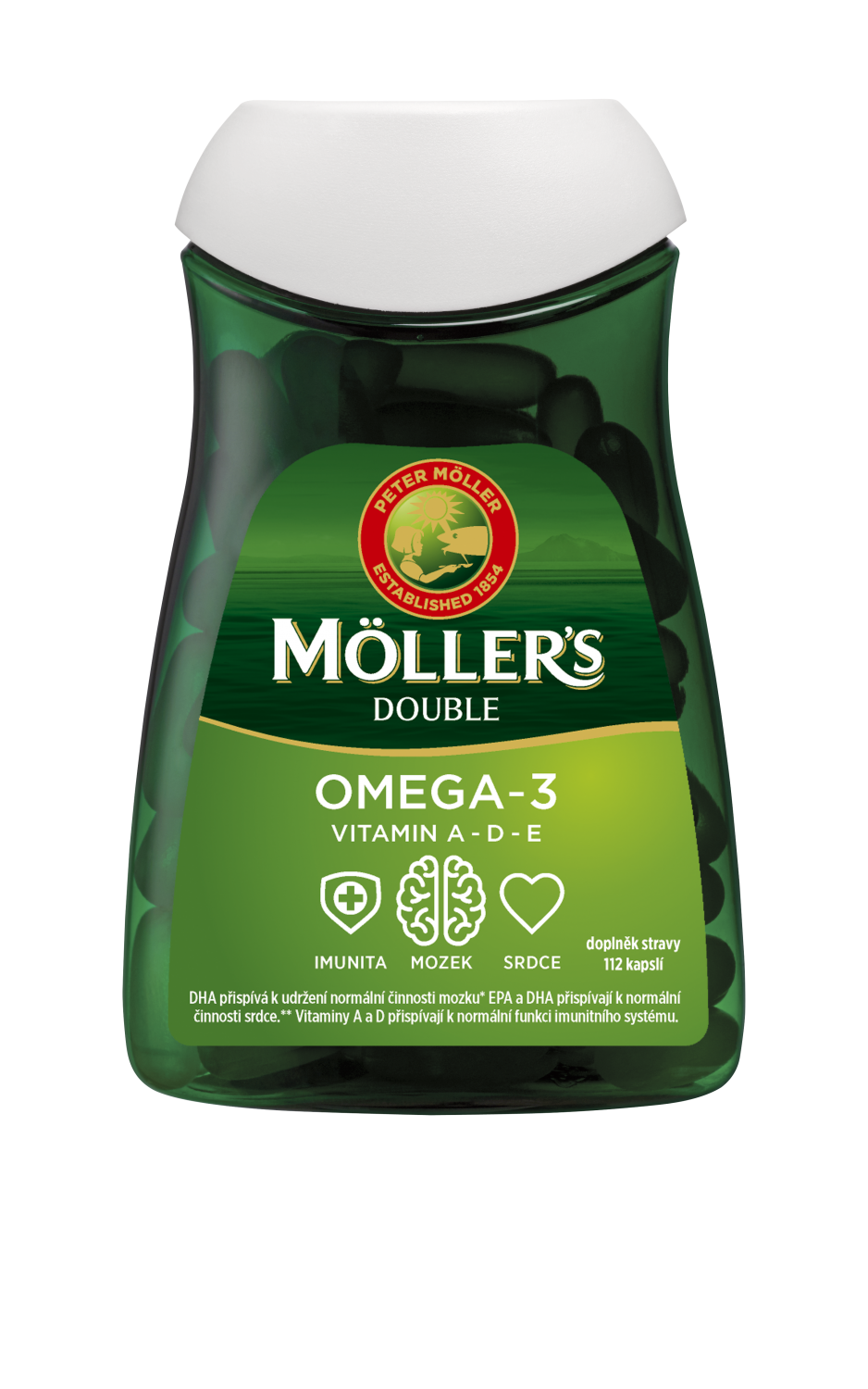 MÖLLERS Omega 3 Double 112 kapslí