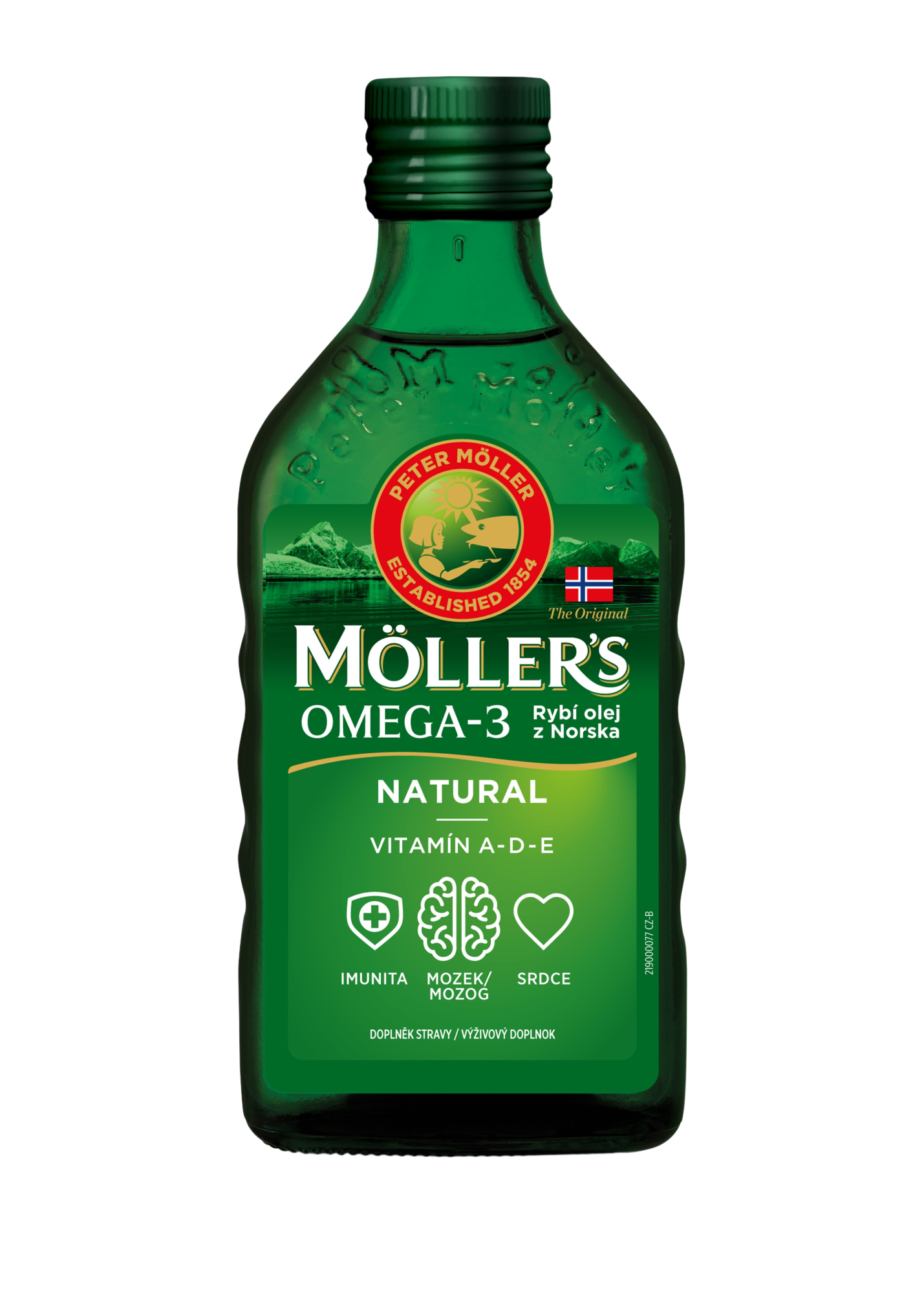 MÖLLERS Omega 3 Natur olej 250 ml