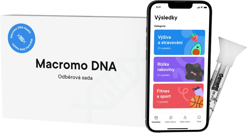 MACROMO DNA Health – genetický test pro zdraví