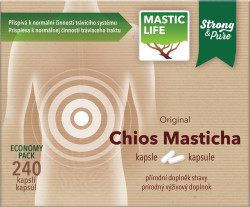 MASTICLIFE Čistý prášek z chioské Mastichy 240 kapslí