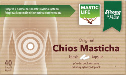 MASTICLIFE čistý prášek z chioské Mastichy 40 kapslí