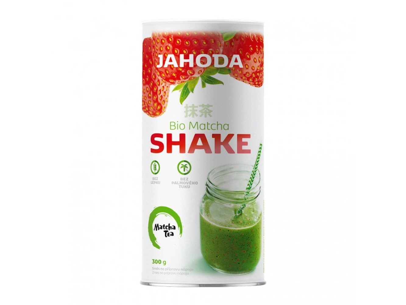 Matcha Tea Bio Shake jahoda 300 g