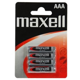 MAXELL R03 4BP AAA Zn mikrotužková baterie