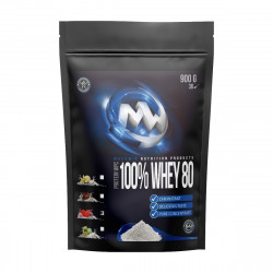 MAXXWIN 100% WHEY 80 divoká malina 900 g