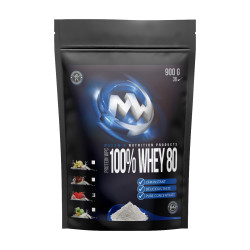 MAXXWIN 100% WHEY 80 divoká malina 900 g