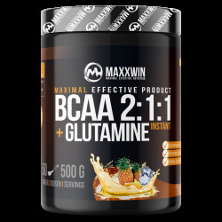 MAXXWIN BCAA + Glutamine 500g - ananas