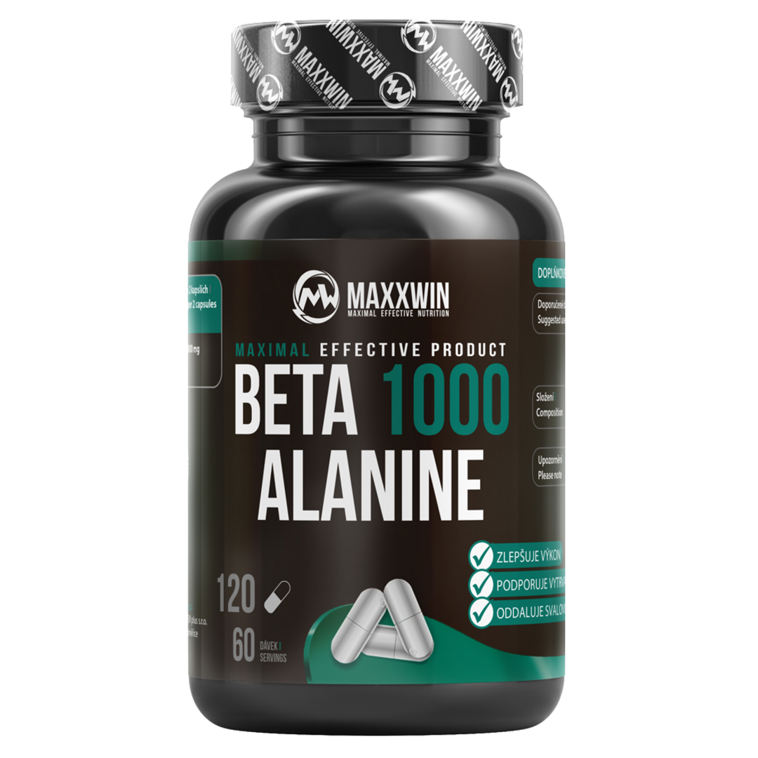 MAXXWIN Beta Alanine 1000 - 120 kapslí