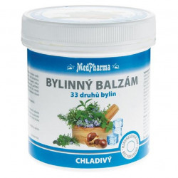 MEDPHARMA Bylinný balzám 33 druhů bylin, chladivý 250 ml