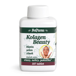 MEDPHARMA Kolagen Beauty biotin, selen, zinek 107 tablet