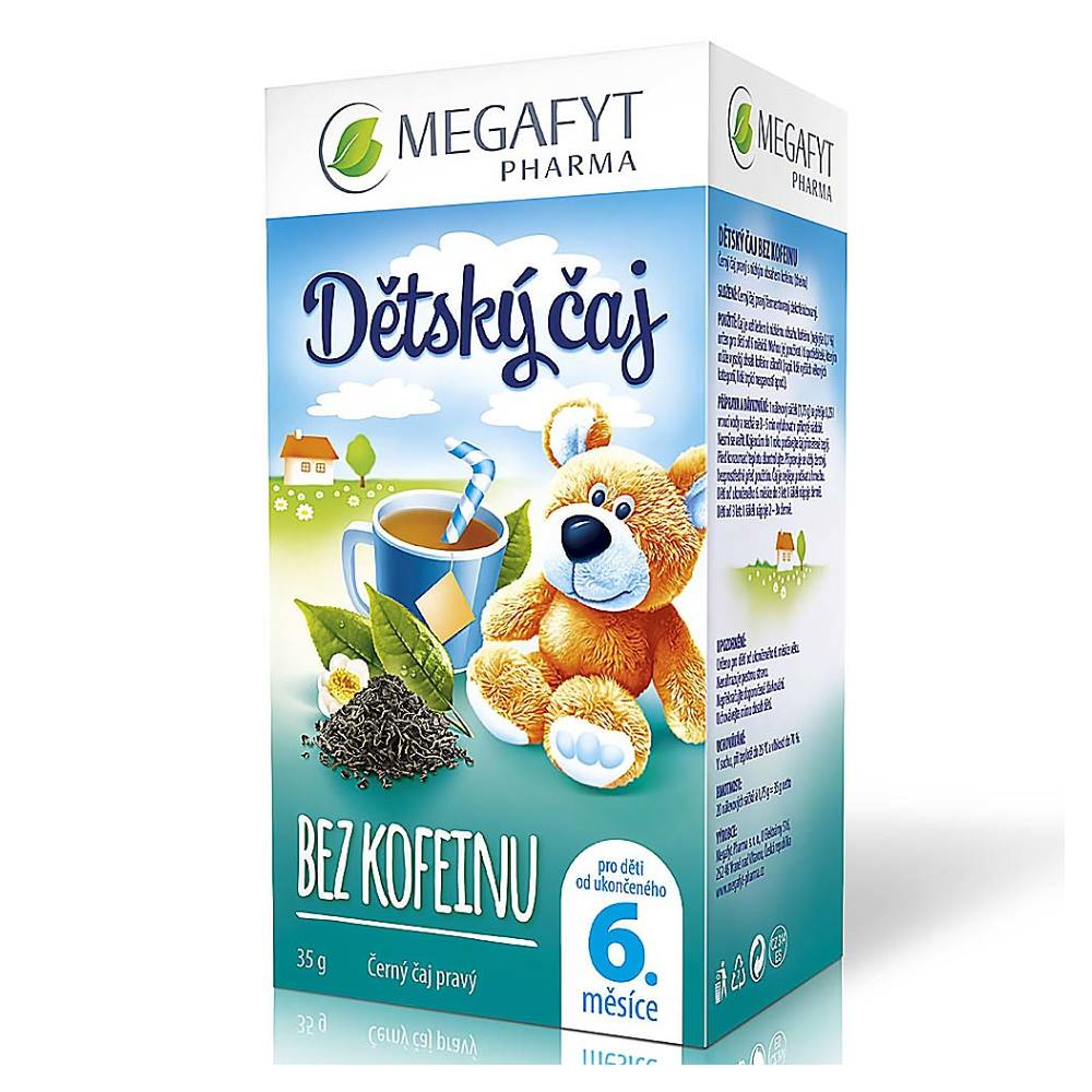 MEGAFYT Dětský čaj bez kofeinu 20 x 1.75 g