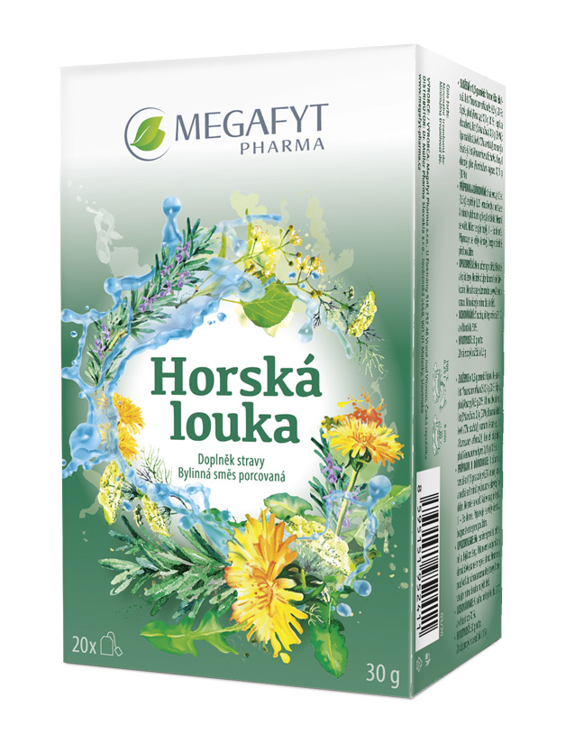 Megafyt Horská louka porcovaný čaj 20x1,5 g