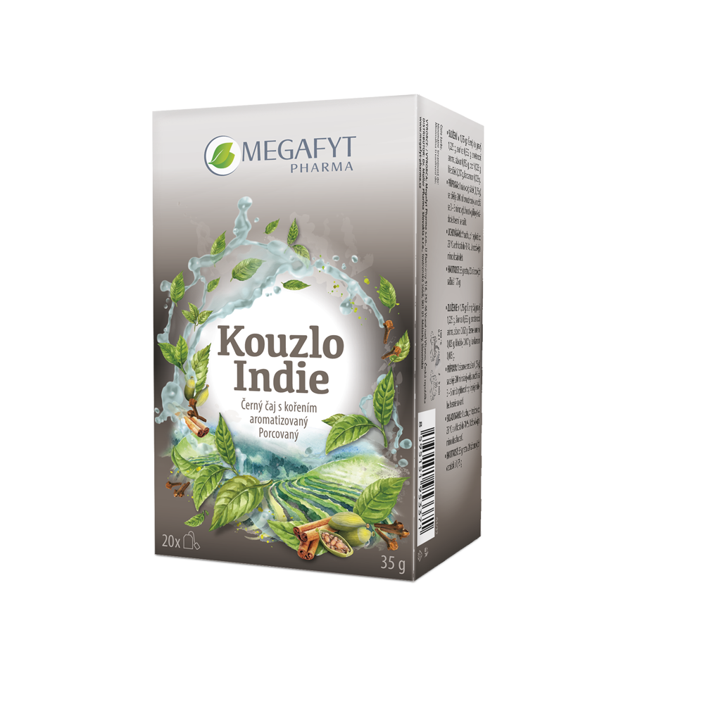 Megafyt Koulo Indie porcovaný čaj 20x1,75 g