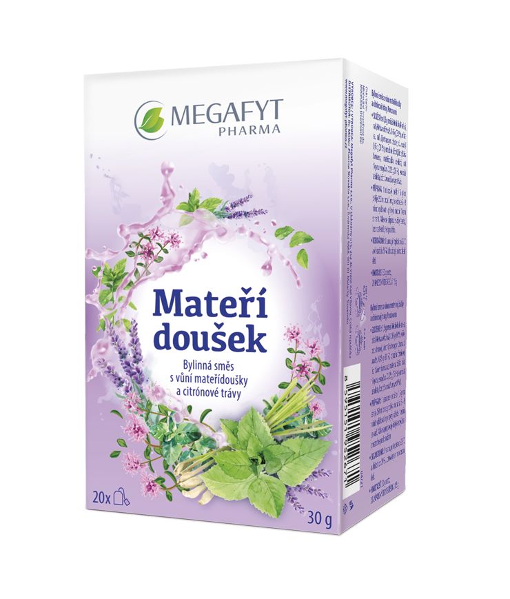 Megafyt Mateří doušek porcovaný čaj 20x1,5 g