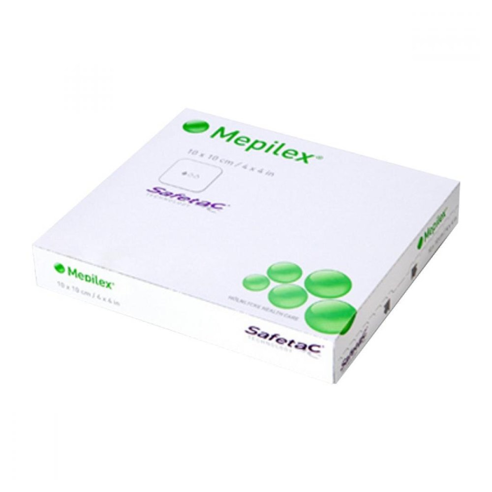 MEPILEX Lite tenké absorbční pěnové krytí 10 x 10 cm 5 kusů 284100