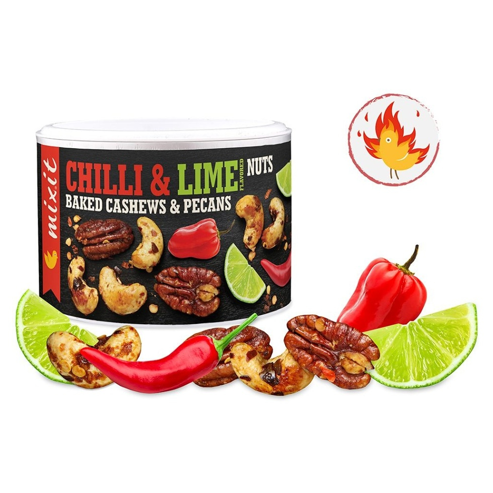 MIXIT Oříšky z pece Habanero chilli a limetka 150 g