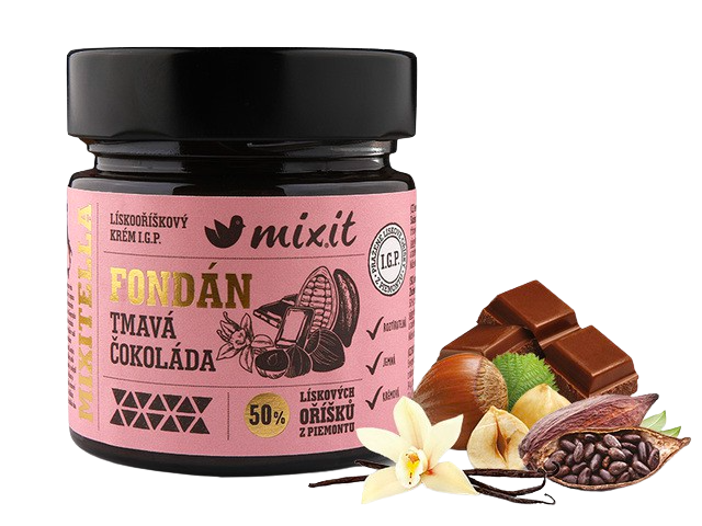 MIXIT Premium Lískový oříšek z Piemontu s fondánem 200 g