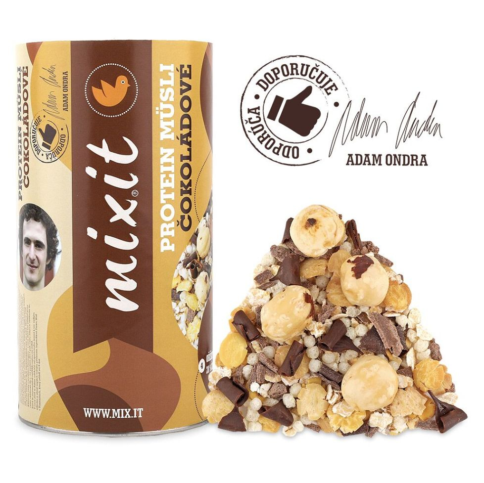 MIXIT Proteinové müsli čokoládové Adama Ondry 450 g