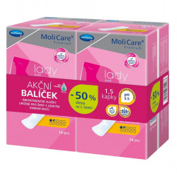 MOLICARE Premium ladypad inkontinenční vložky 2 x 14 kusů 1,5 kapky