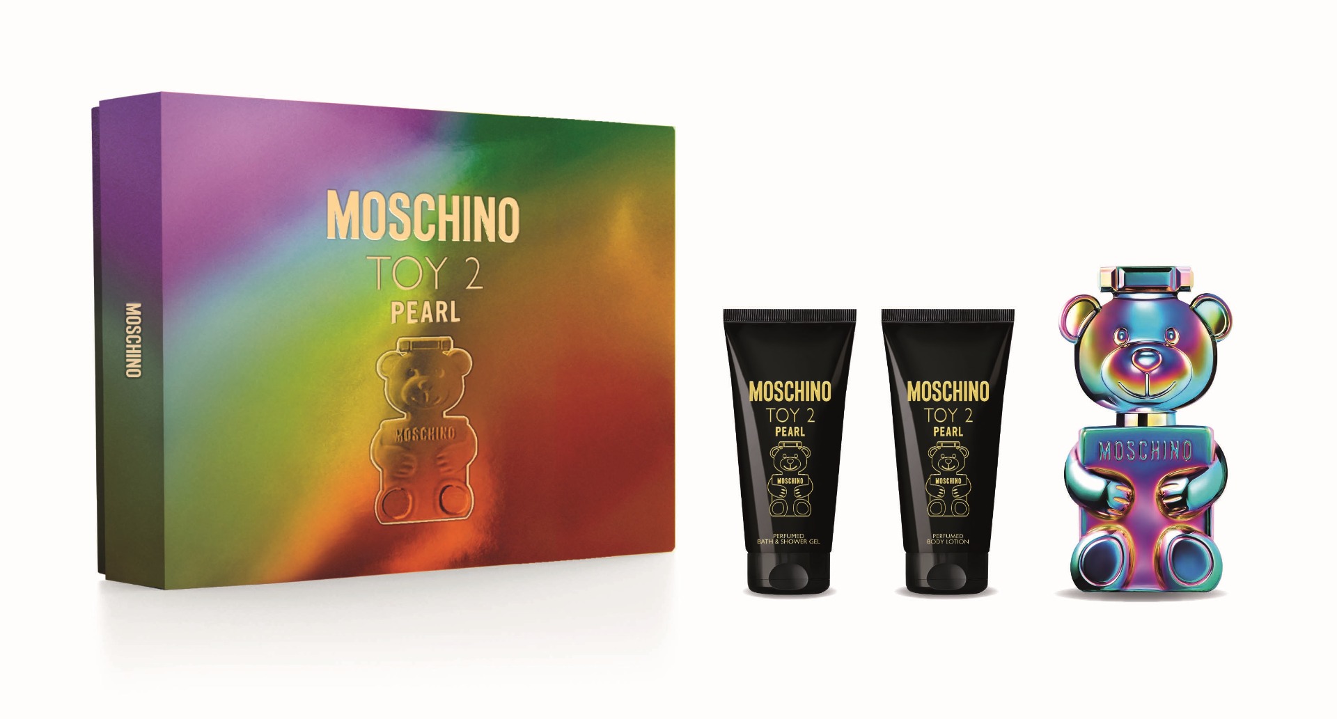 MOSCHINO Toy2 Pearl dárkový set 3 ks