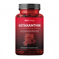 MOVit Energy Astaxanthin Dlouhověkost 60 tobolek