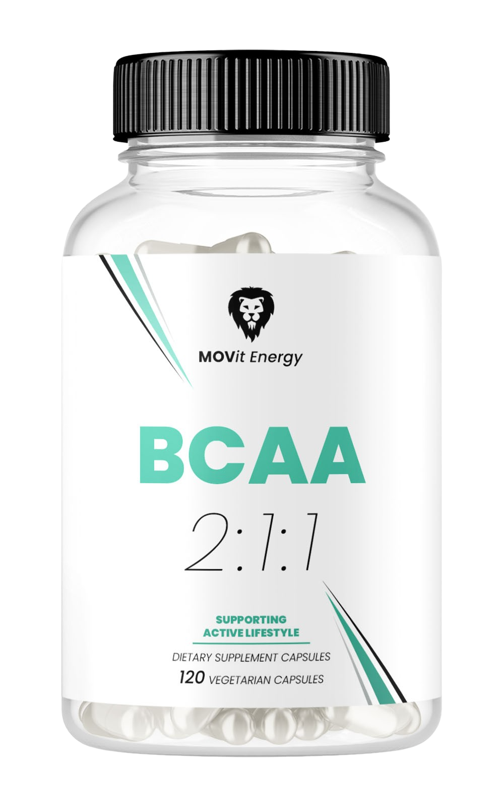 MOVIT ENERGY BCAA 2:1:1, 120 kapslí