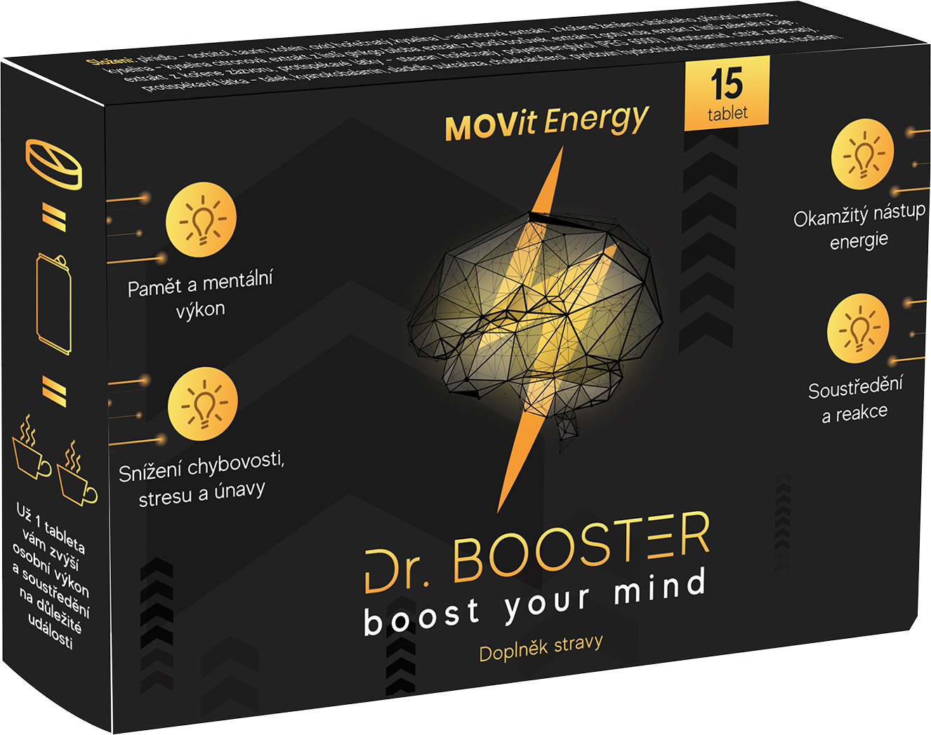 MOVIT ENERGY Dr. Booster 15 tablet