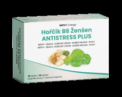 MOVIT ENERGY Hořčík - Ženšen Anti-Stress PREMIUM 30 tablet