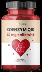 MOVIT ENERGY Koenzym Q10 60 mg + vitamin E 90 tobolek