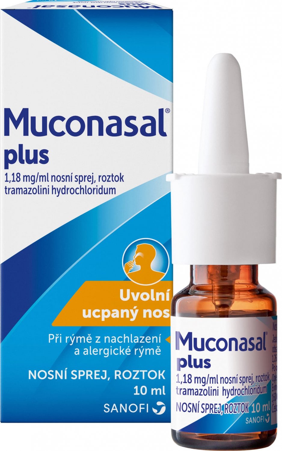 MUCONASAL Plus nosní sprej 10 ml