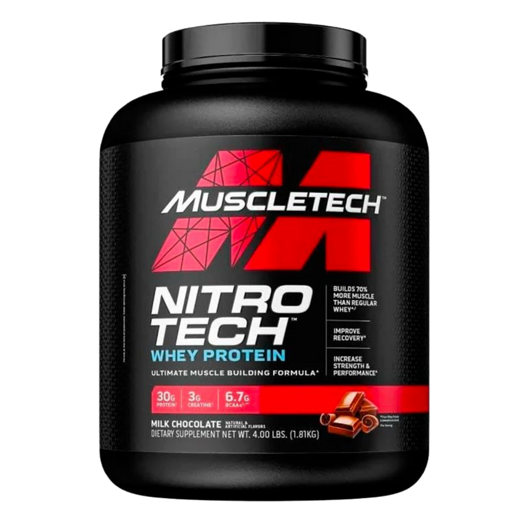 MuscleTech Nitrotech 1800g - čokoláda