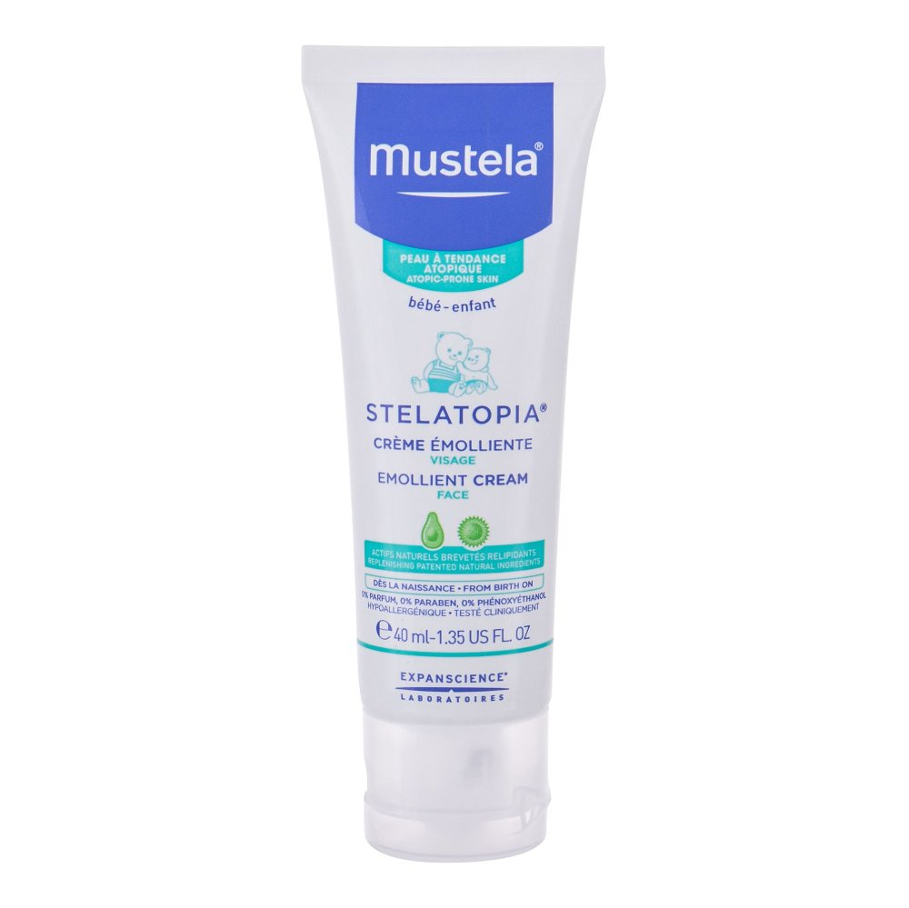 MUSTELA BÉBÉ Stelatopia® Denní pleťový krém Emollient Cream 40 ml