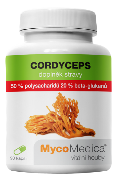 MYCOMEDICA Cordyceps 50% 90 kapslí