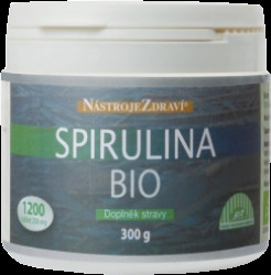 NÁSTROJE ZDRAVÍ Spirulina BIO 300 g, 1200 tablet