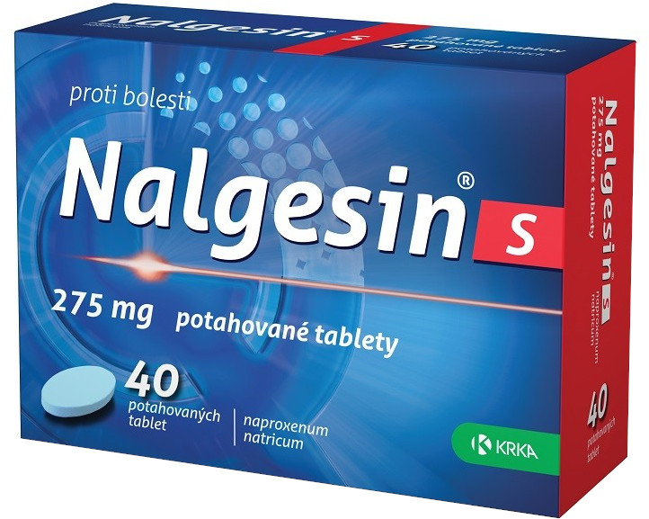 NALGESIN S 275 mg potahované tablety 40 ks