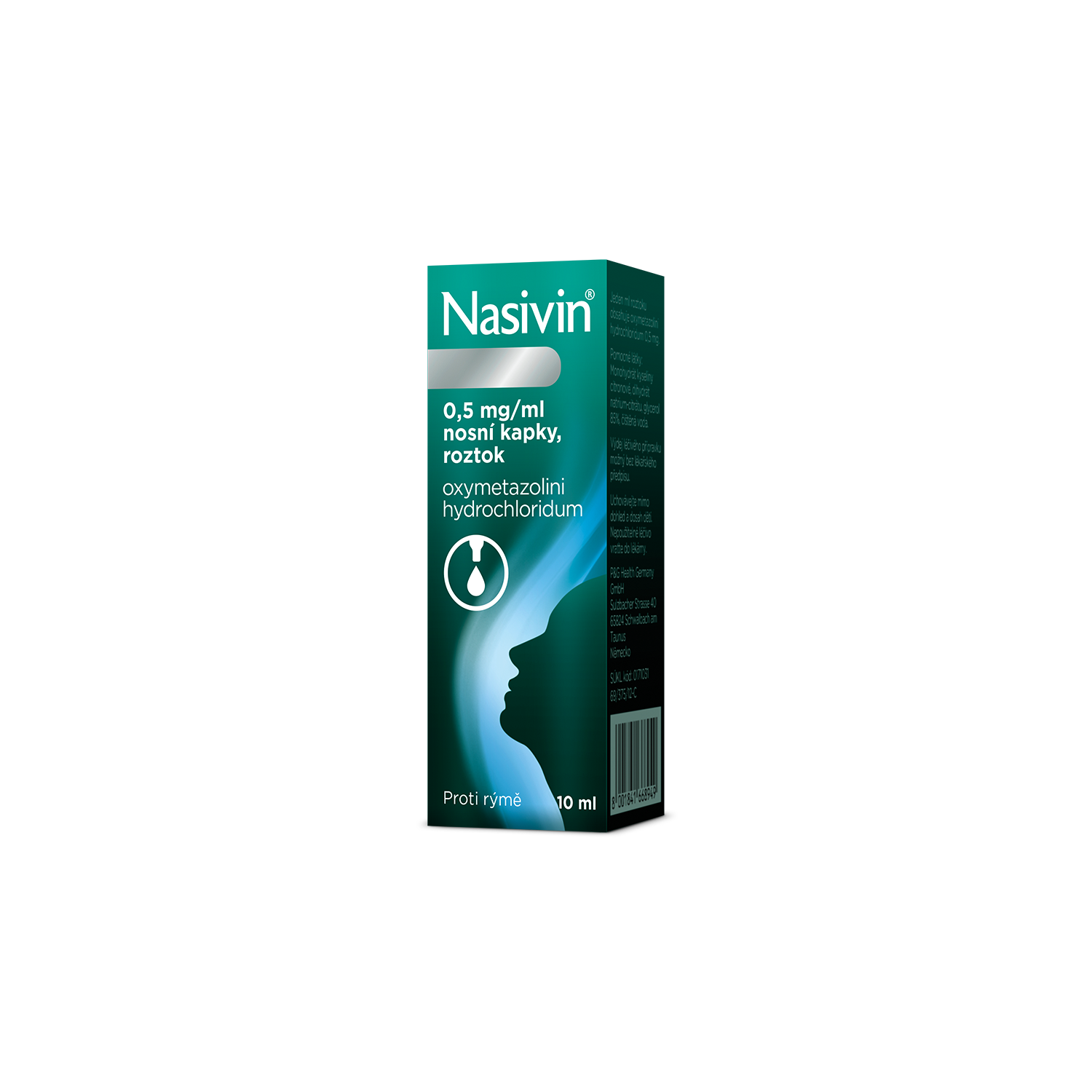 NASIVIN ® 0,5 mg/ml nosní kapky, roztok 10 ml