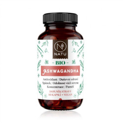 NATU Ashwagandha BIO 60 kapslí