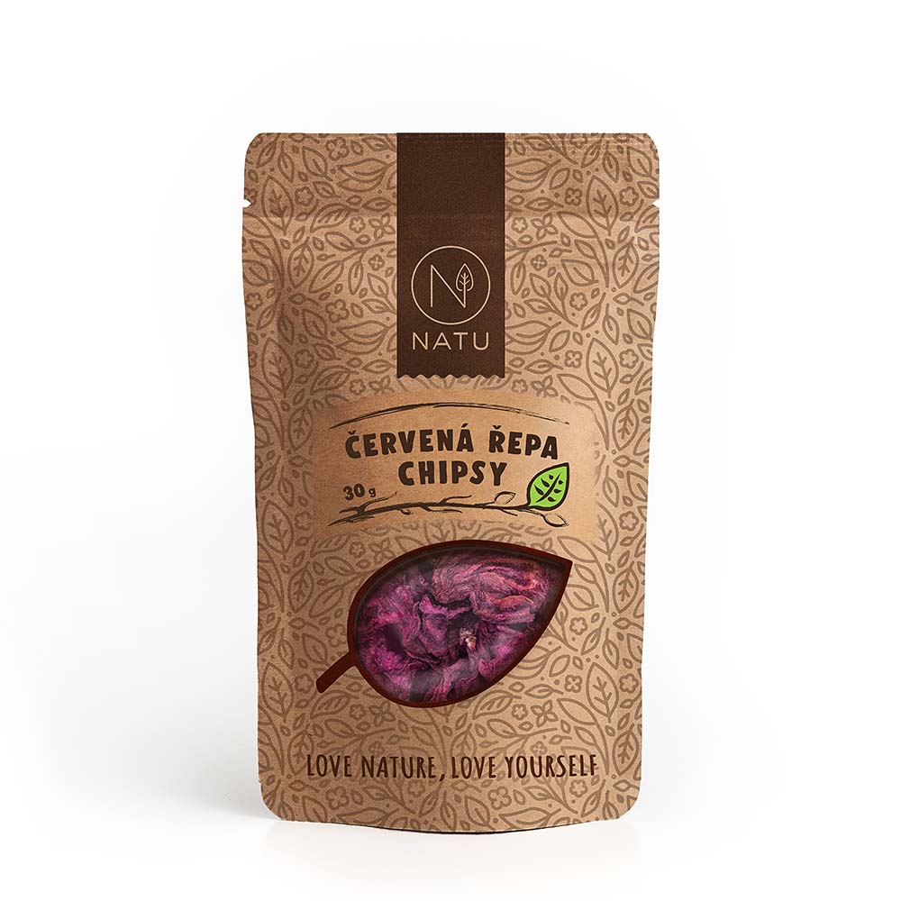 NATU Červená řepa chipsy 30 g