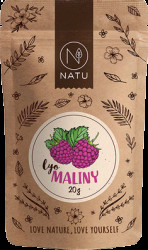 NATU Lyofilizované maliny 20 g