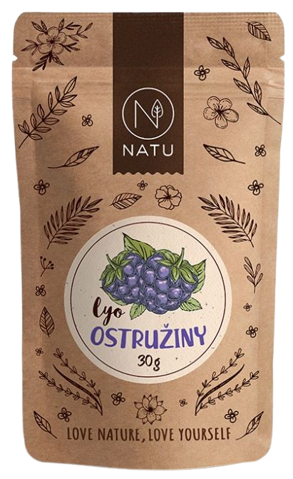 NATU Lyofilizované ostružiny 30 g