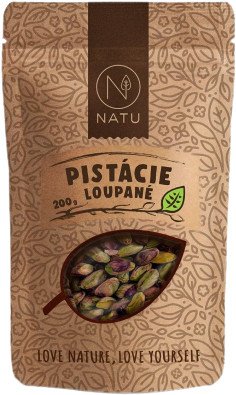 NATU Pistácie loupané 200 g