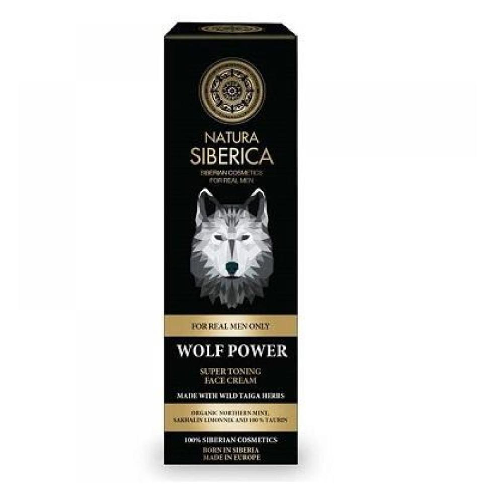 NATURA SIBERICA Super tonizující krém na obličej Vlčí síla 50 ml