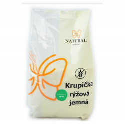 NATURAL JIHLAVA Rýžová krupička jemná natural 500 g