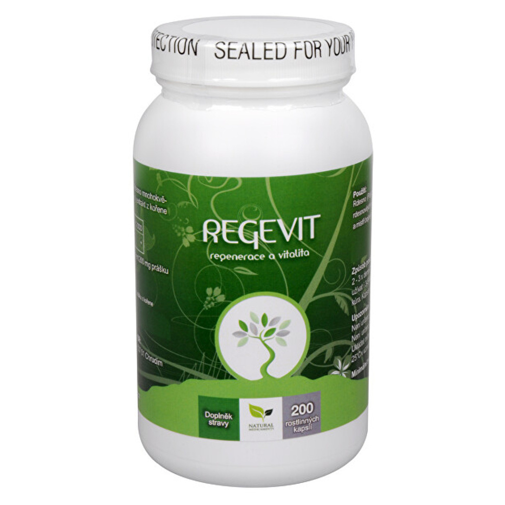 NATURAL MEDICAMENTS Regevit 200 tablet