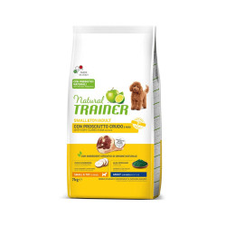 Natural Trainer Small/toy prosciutto a rýže granule 7 kg