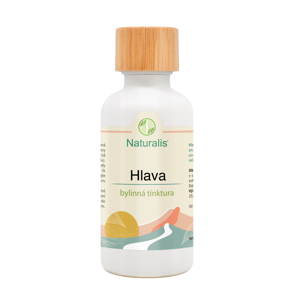 Naturalis Hlava bylinná tinktura 50 g