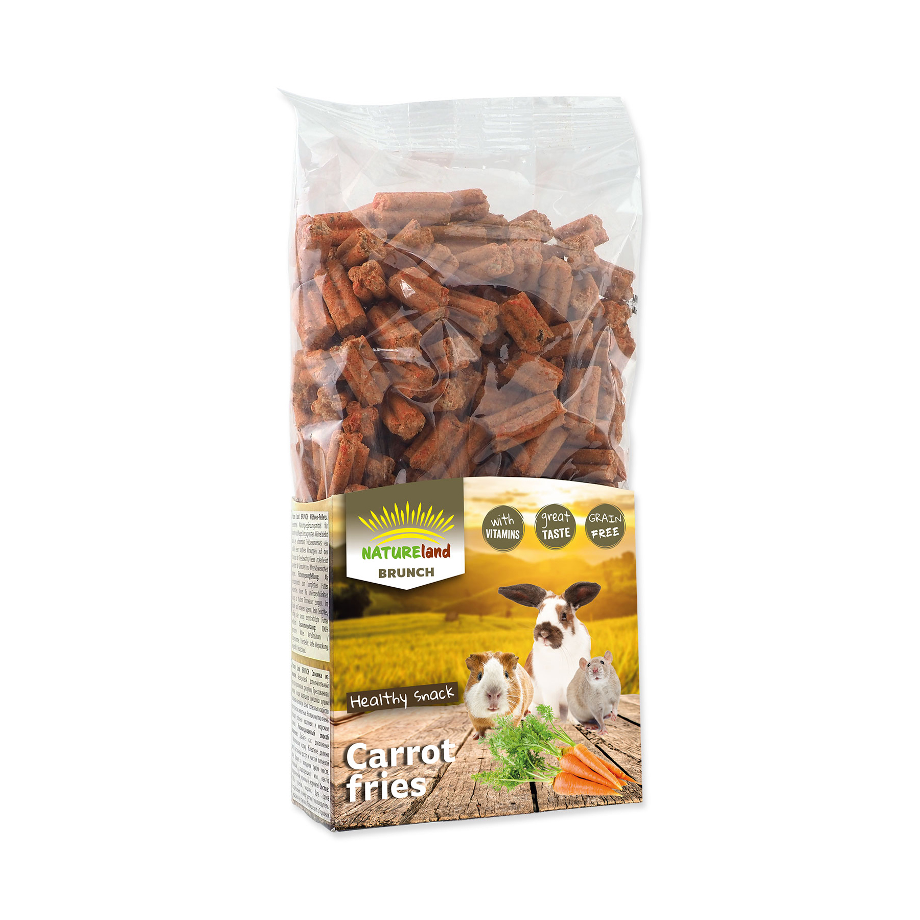 Nature Land Pochoutka Brunch mrkvové hranolky 300 g