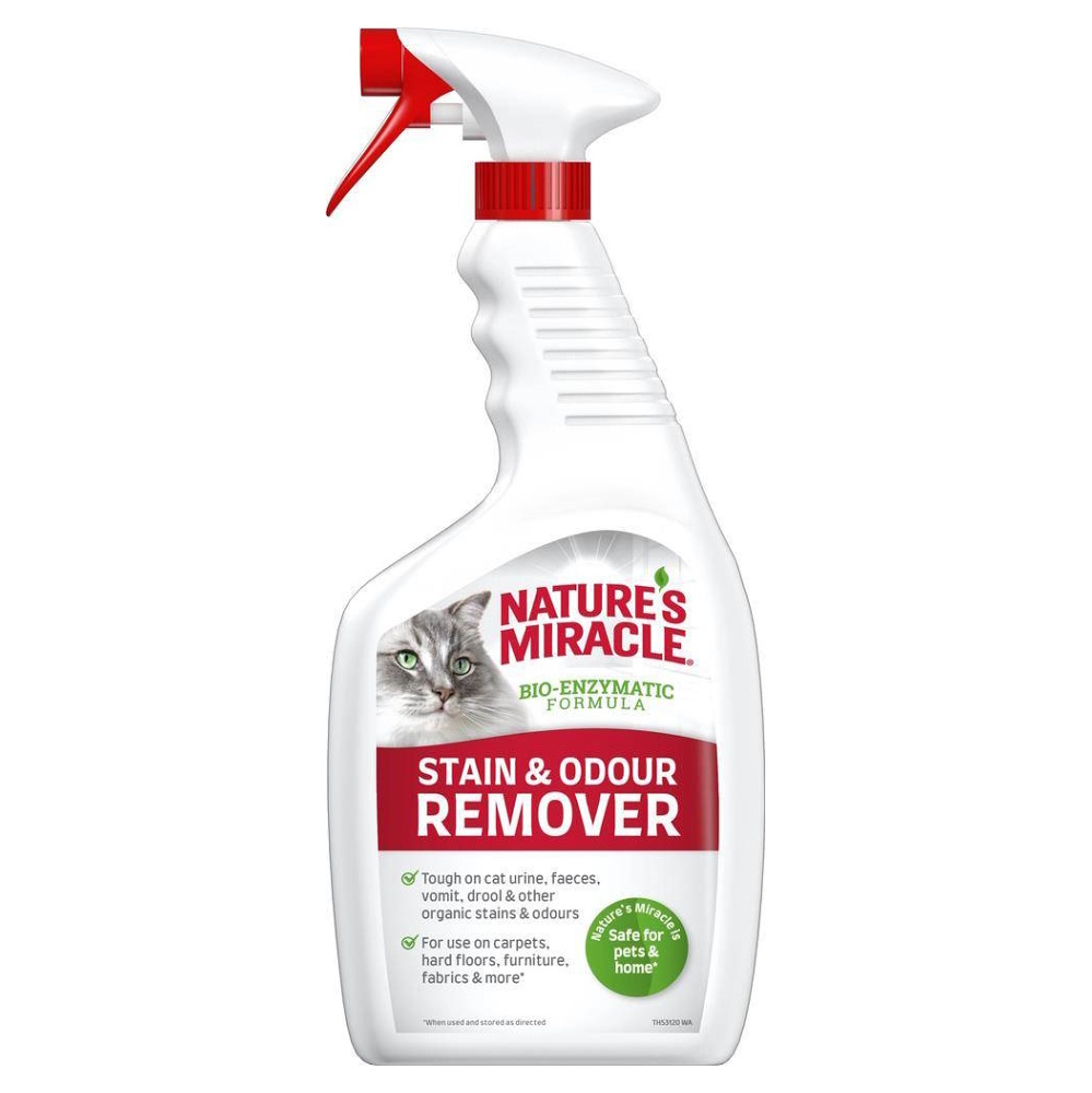 NATURE'S MIRACLE Stain&Odour Remover pro kočky 709 ml