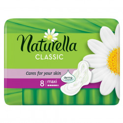 NATURELLA Classic Camomile Maxi Hygienické vložky 8 ks