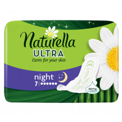 NATURELLA Ultra Camomile Night Hygienické vložky 7ks